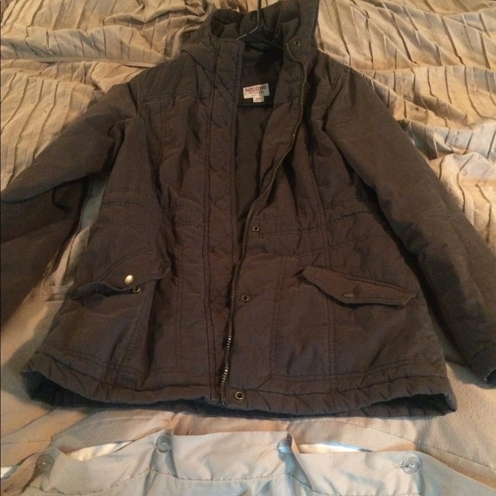 mossimo size m coat